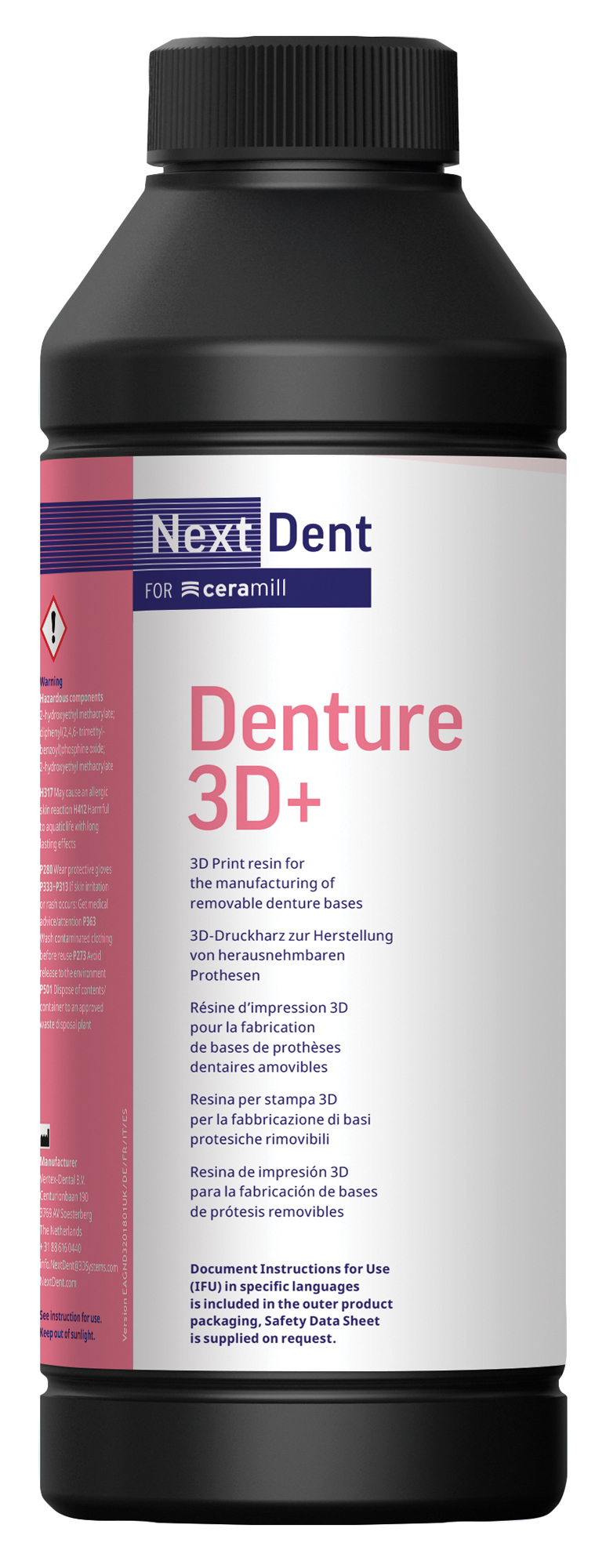 Nextdent For Ceramill Denture 3d Whw