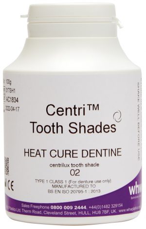 CENTRI™ TOOTH SHADES HEAT CURE